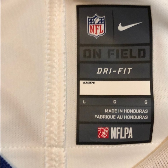 NY Giants OBJ #13 Womens Color Rush Jersey - Picture 4 of 8